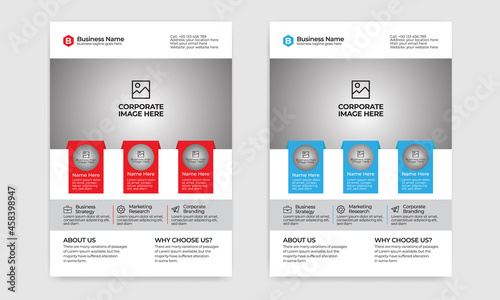 Corporate Flyer Template Design 20