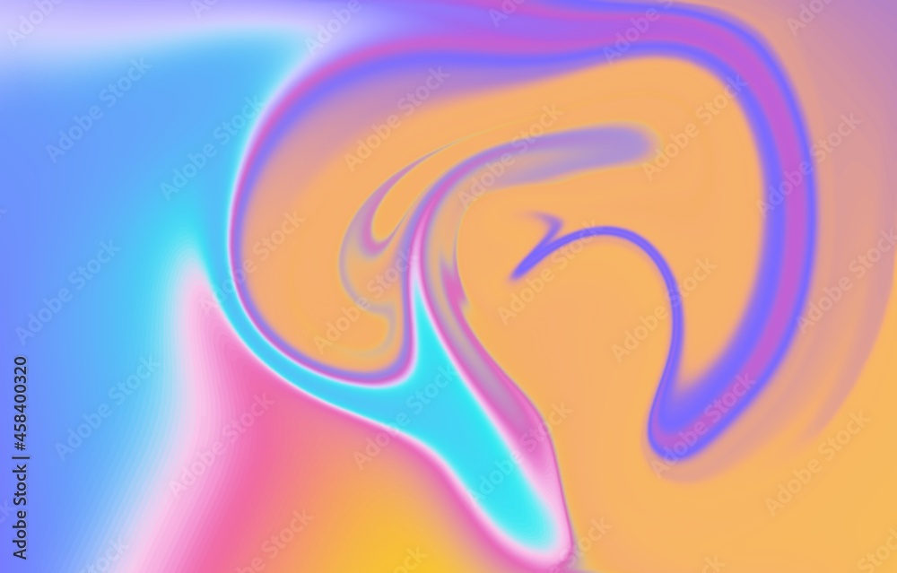 Color Dynamic. Liquid Screen series. Abstract arrangement of vibrant flow of hues and gradients suitable for projects on art, design and technology.Fluid colors wallpaper. Bright colorful shapes overl Color Dynamic. Liquid Screen series. Abstract arrangement of vibrant flow of hues and gradients suitable for projects on art, design and technology.Fluid colors wallpaper. Bright colorful shapes overl