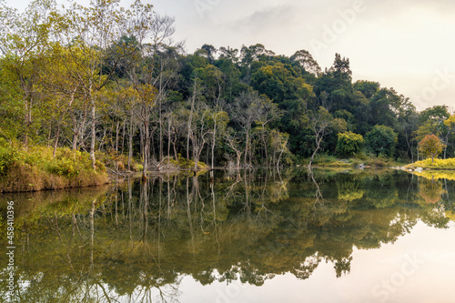 A lake on Yen Tu mountain