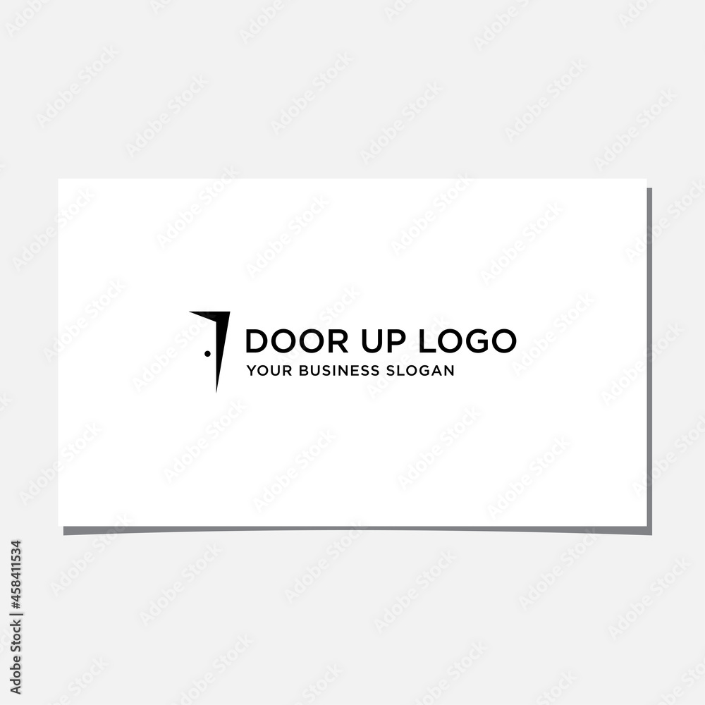 DOOR UP LOGO DESIGN VECTOR DOOR UP LOGO DESIGN VECTOR