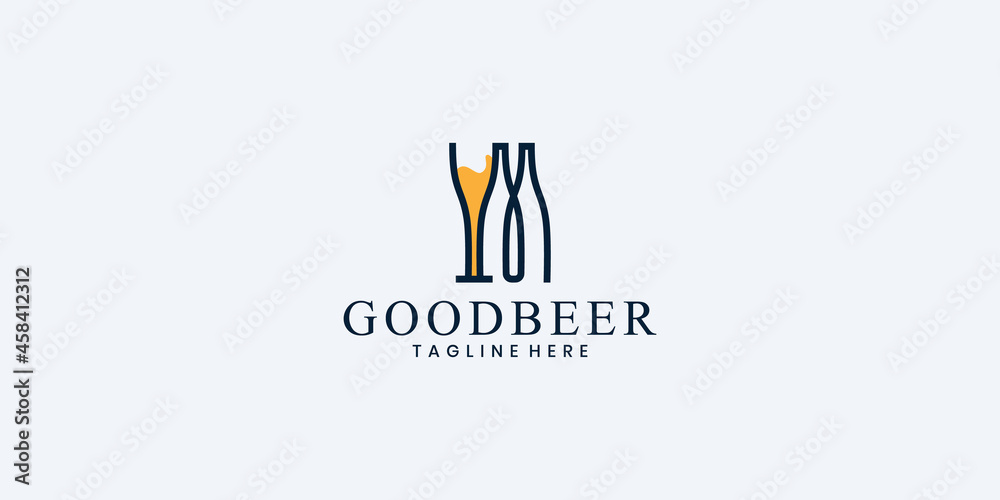 Brewery logo design concept. Universal brewery design Brewery logo design concept. Universal brewery design