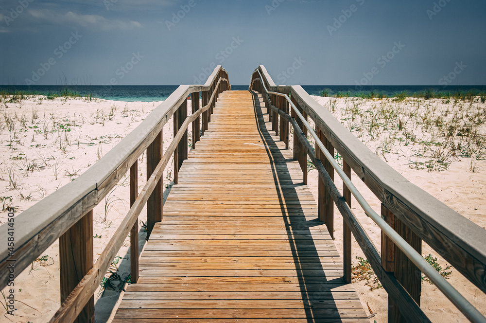 Florida Beach Walkway