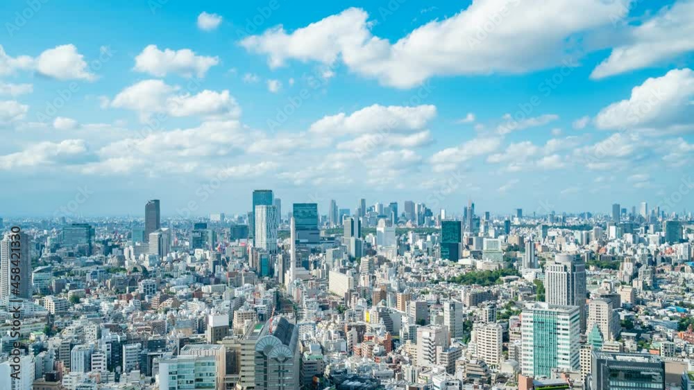 4K・東京風景・タイムラプス