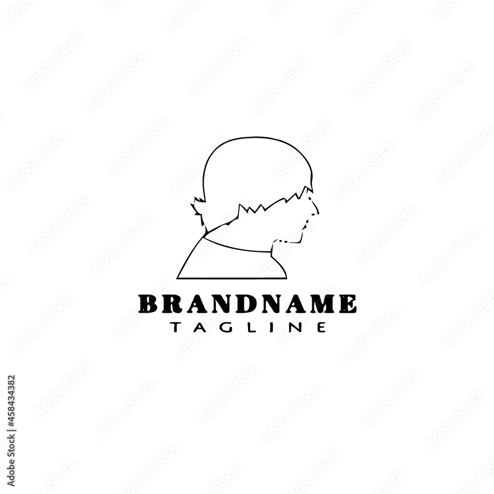 avatar logo icon design template vector human avatar logo icon design template vector human