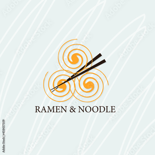 noodle ramen icon logo graphic restaurant