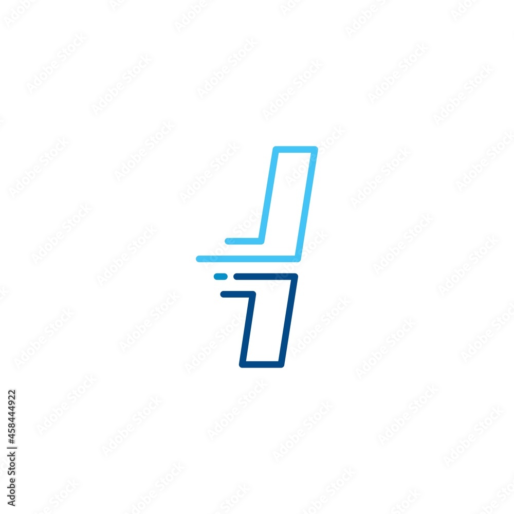 l letter dash lowercase tech digital fast quick delivery movement line outline monoline blue logo vector icon illustration l letter dash lowercase tech digital fast quick delivery movement line outline monoline blue logo vector icon illustration