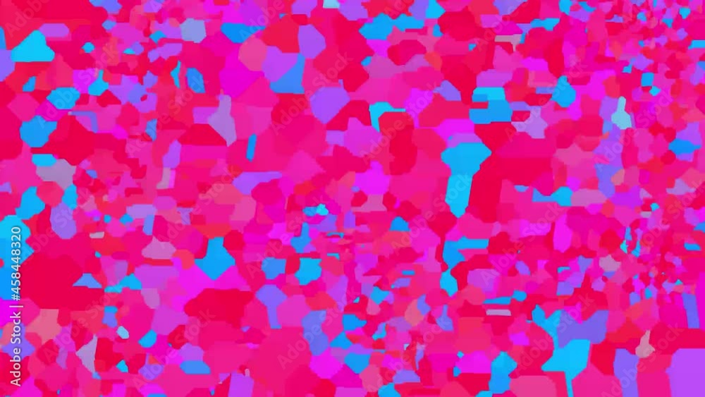 abstract background with mosaics changing their colors. 
Seamless looping. Video animation Ultra HD 4K 