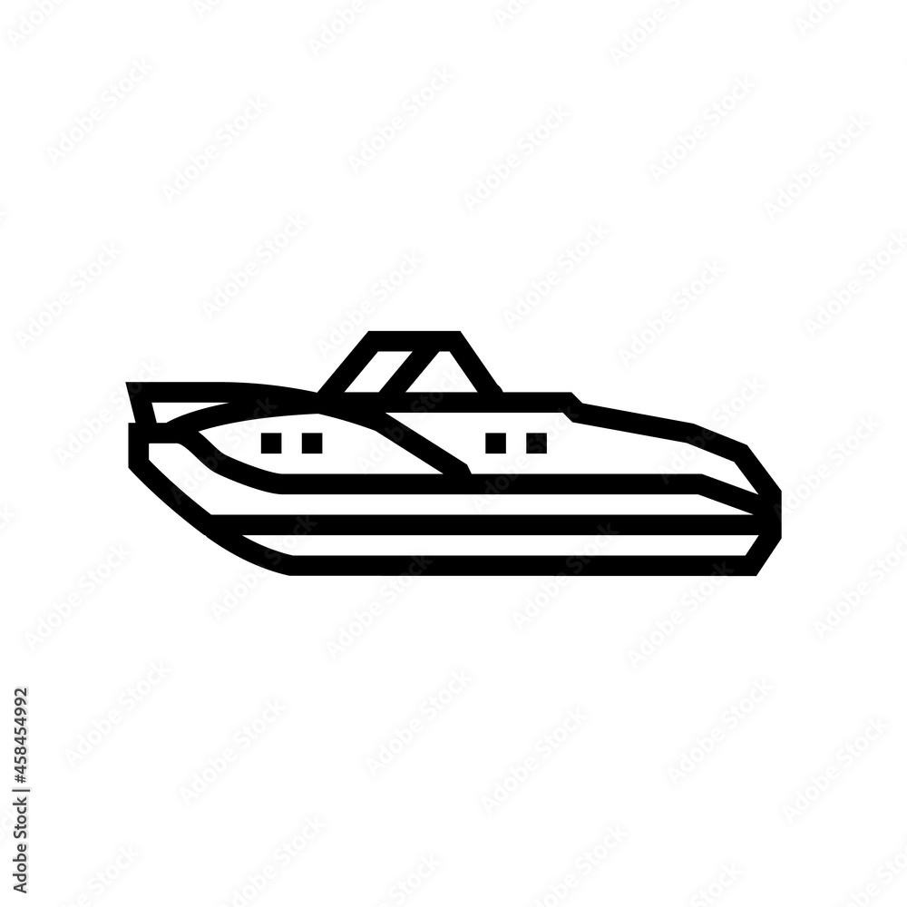 cuddy cabins boat line icon vector. cuddy cabins boat sign. isolated contour symbol black illustration cuddy cabins boat line icon vector. cuddy cabins boat sign. isolated contour symbol black illustration