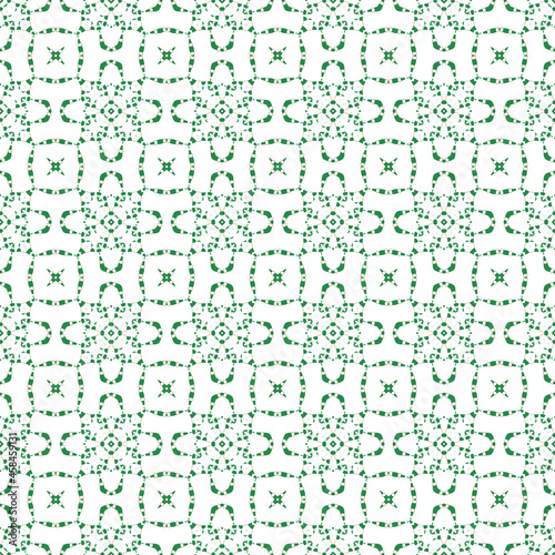 Abstract seamless pattern with various shapes. Geometric pattern for fabric. Textile background.