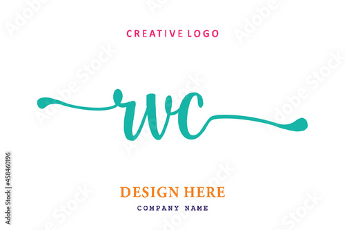 RVC lettering logo is simple, easy to understand and authoritative