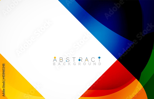 Minimal background. Abstract square shape with round corners created with wavy forms. Vector Illustration For Wallpaper, Banner, Background, Landing Page Free Download Minimal background. Abstract square shape with round corners created with wavy forms. Vector Illustration For Wallpaper, Banner, Background, Landing Page - GFXLoad