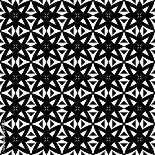 black and white seamless pattern