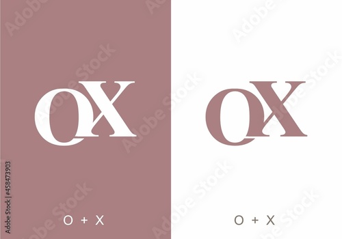 initial letter text of OX