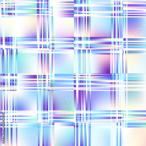 Abstract seamless pattern. Futuristic blur plaid. photo