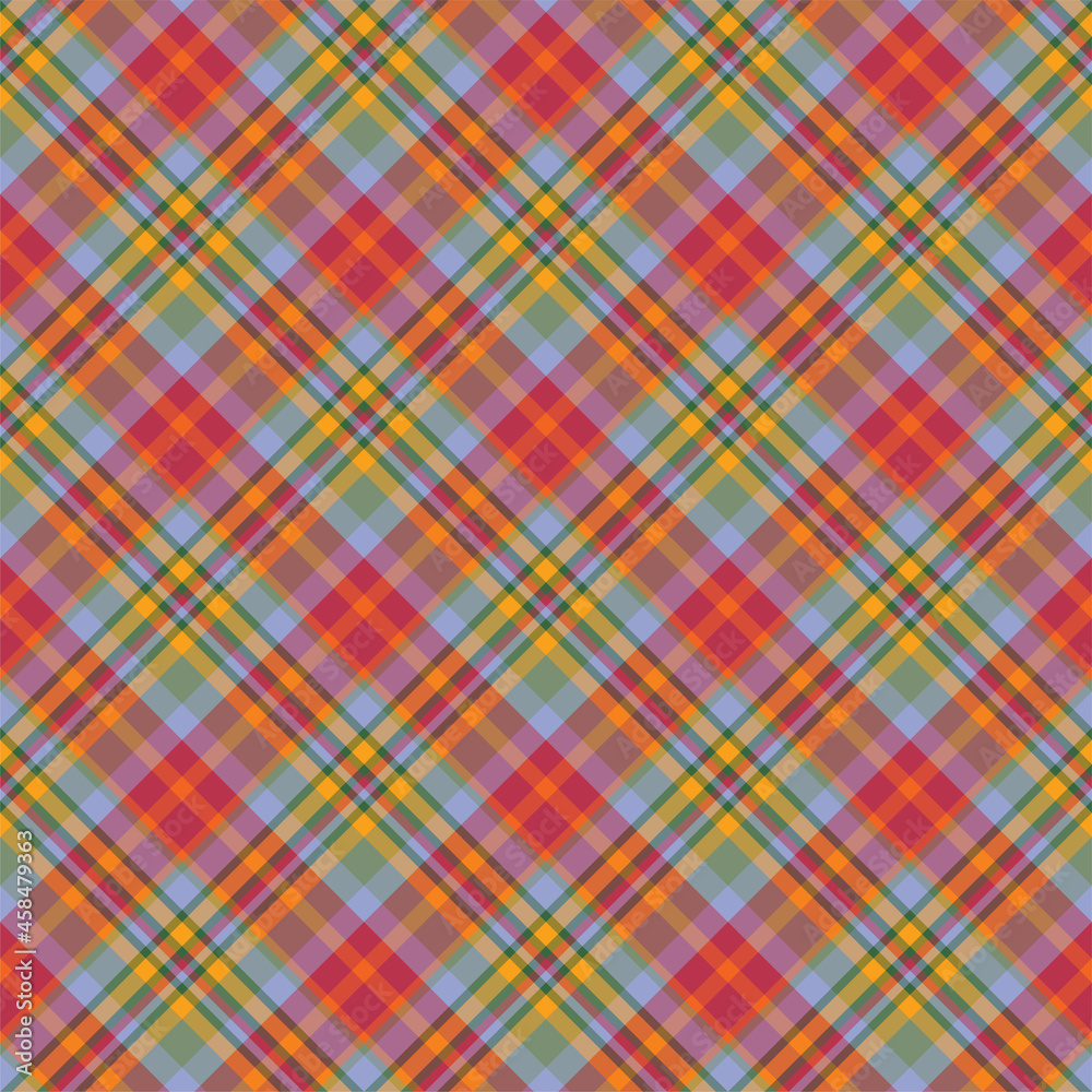 Plaid seamless pattern. Vector background of textile ornament. Flat fabric design. Plaid seamless pattern. Vector background of textile ornament. Flat fabric design.