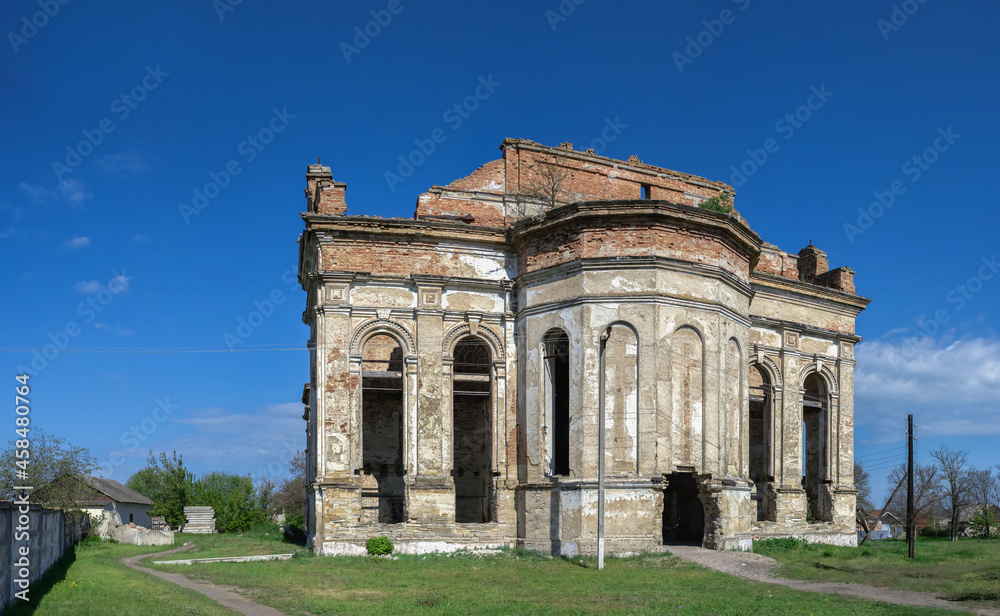 Cathedral in Lymanske village, Odessa region, Ukraine