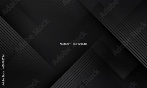 Abstract black pattern and dynamic background poster. Illustration in vector format.