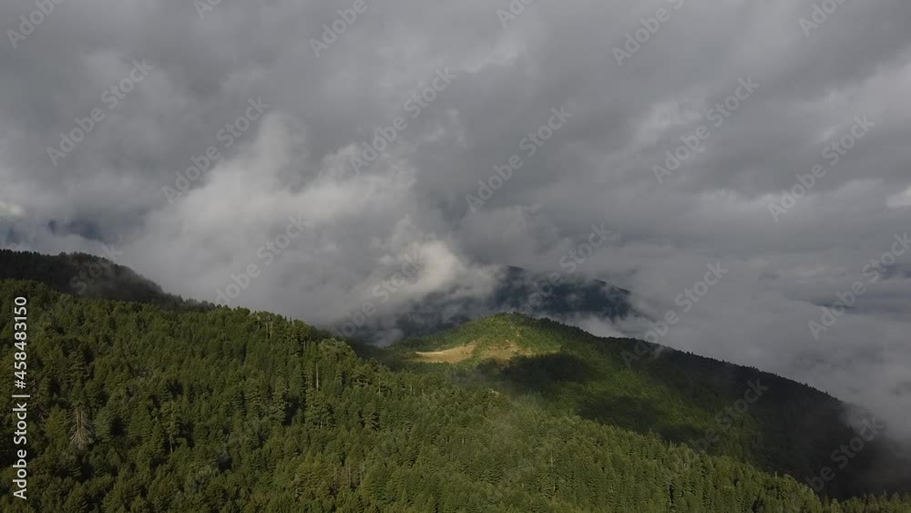 Albania. Balkans Mountains. Clouds. Albania. Balkans Mountains. Clouds.
