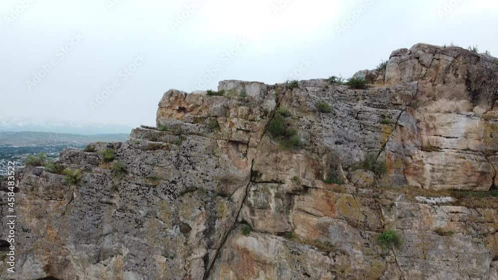 Landscape Of Kyrgyzstan. Osh. Mount Sulaiman-Too Landscape Of Kyrgyzstan. Osh. Mount Sulaiman-Too
