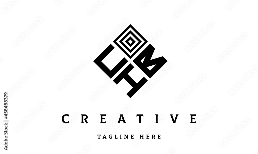 UBH rectangle three latter logo vector UBH rectangle three latter logo vector