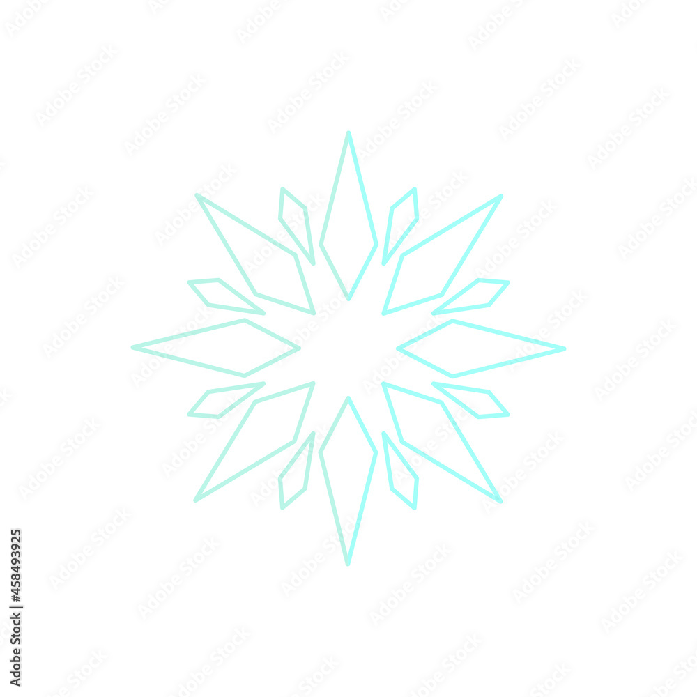 SNOWFLAKE Icon vector Line on white background image for web, presentation, logo, Icon Symbol.
SNOWFLAKE Icon vector Line on white background image for web, presentation, logo, Icon Symbol.