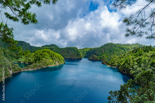 Montebello lagoon in Chiapas, Mexico photo