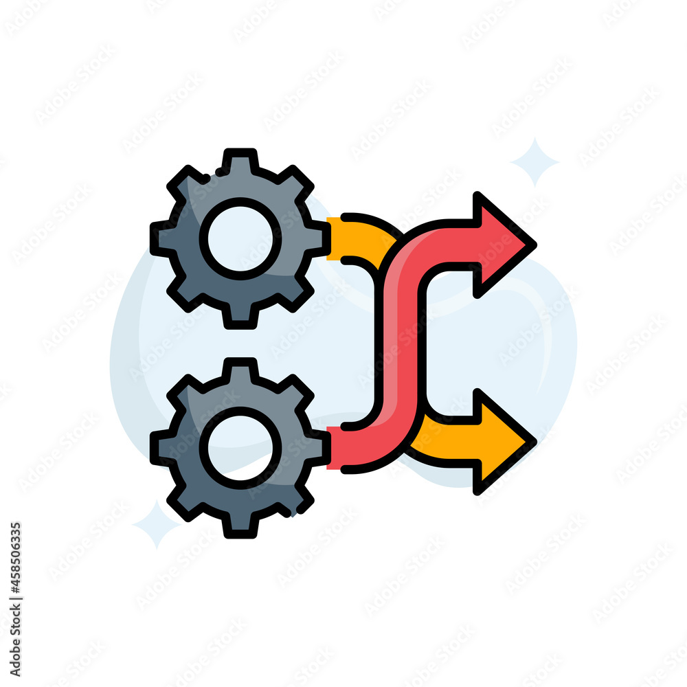 Optimization vector filled outline icon style illustration. EPS 10 file Optimization vector filled outline icon style illustration. EPS 10 file