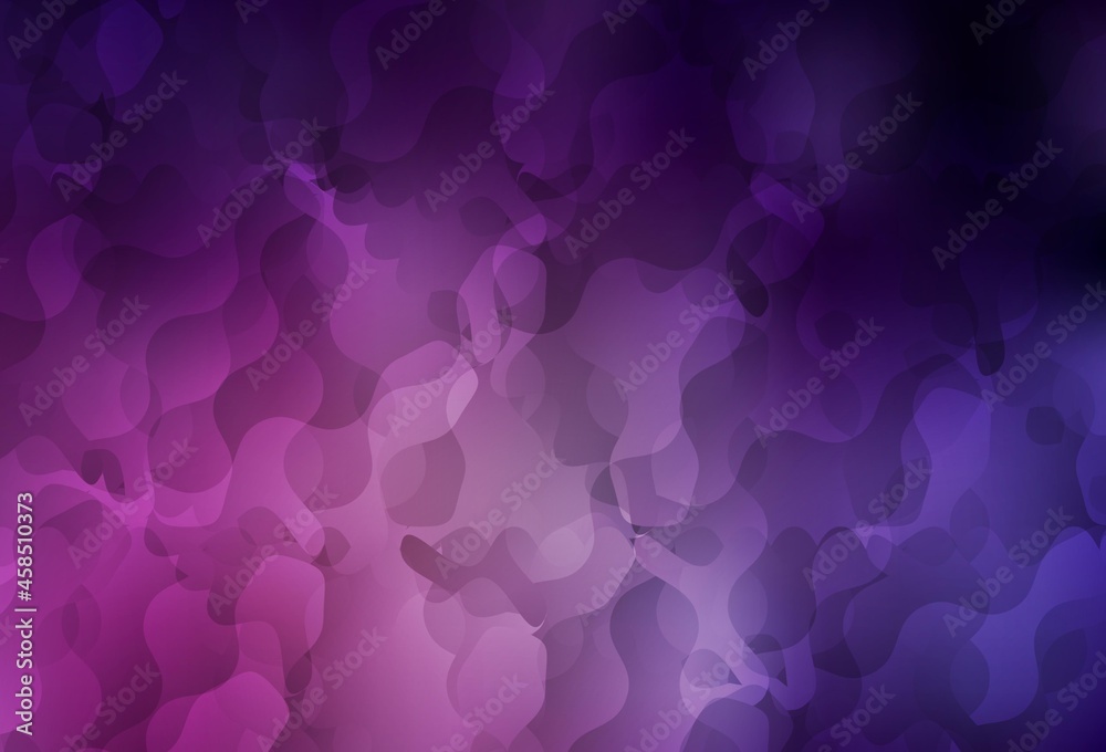 Dark Pink vector pattern with random forms. Dark Pink vector pattern with random forms.