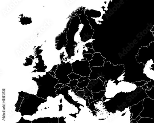 Karte von Europa