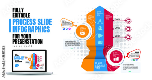 Infographic vector elements for business presentation