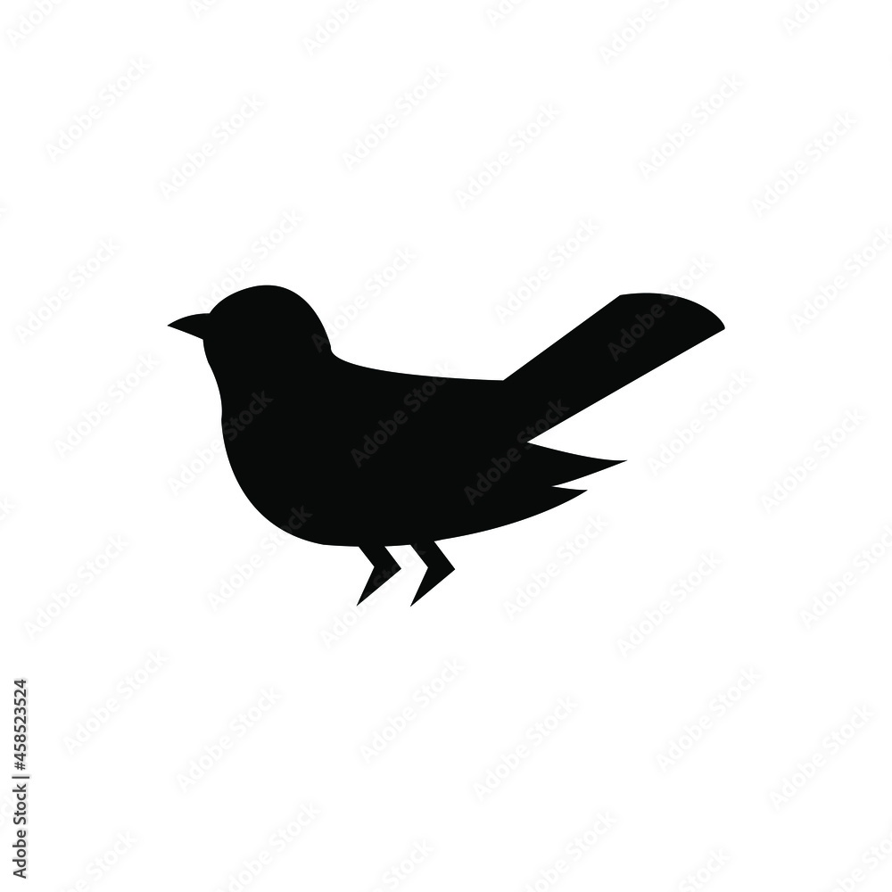 Bird vector icon. fly illustration sign. food symbol. meat logo. Bird vector icon. fly illustration sign. food symbol. meat logo.
