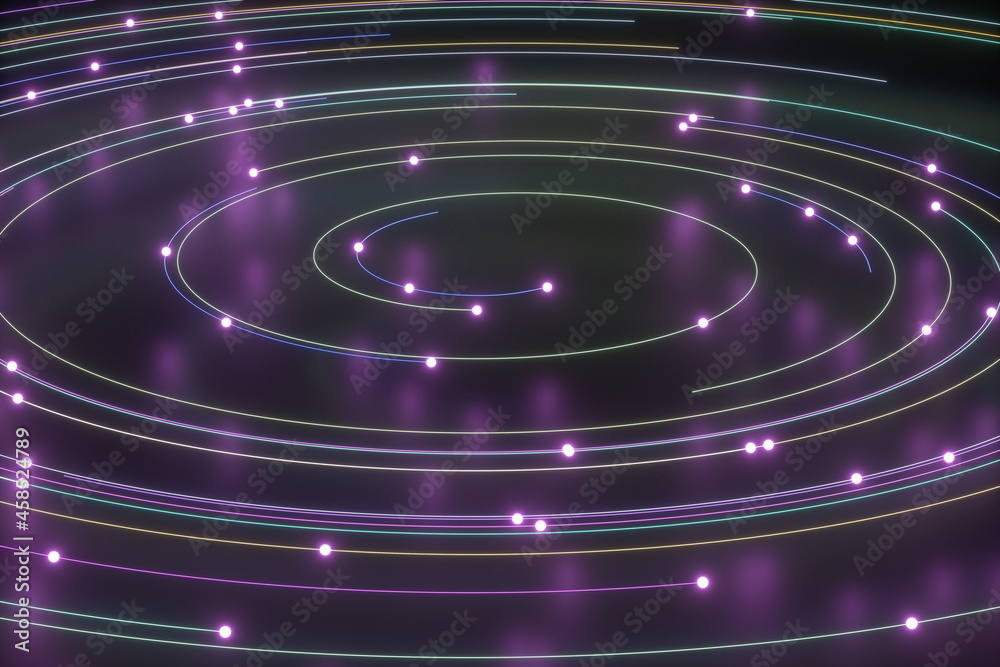 3d rendering shine glow line star 3d rendering shine glow line star