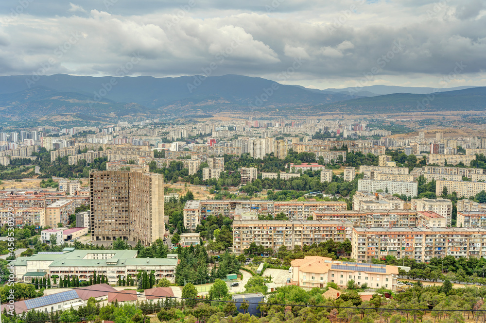 Tbilisi Old Town, Georgia, HDR Image