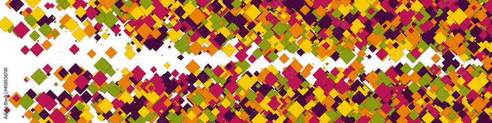 Colorful Universe Distribution Computational Generative Art background illustration