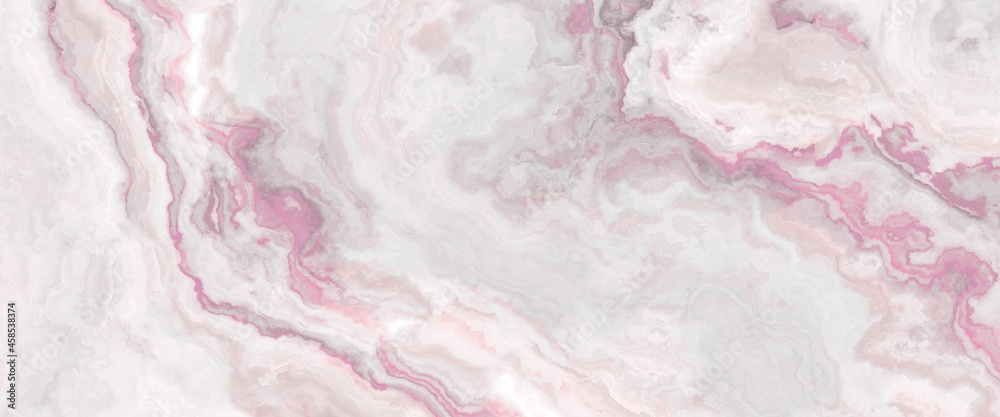 Fototapeta premium abstract watercolor background, pink marbled texture
