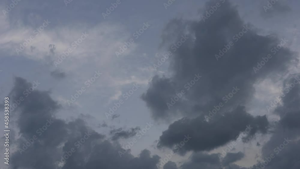 Timelapse of cloud before storm,Rainy season Timelapse of cloud before storm,Rainy season