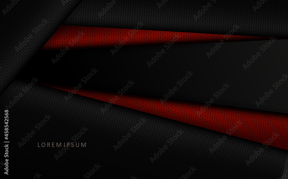 Geometric beautiful background, textured slanting curtains in red and black Geometric beautiful background, textured slanting curtains in red and black