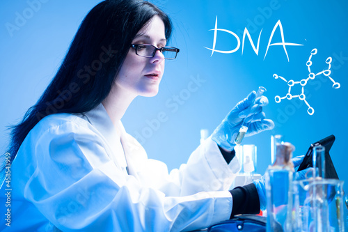 A geneticist conducts resea...
