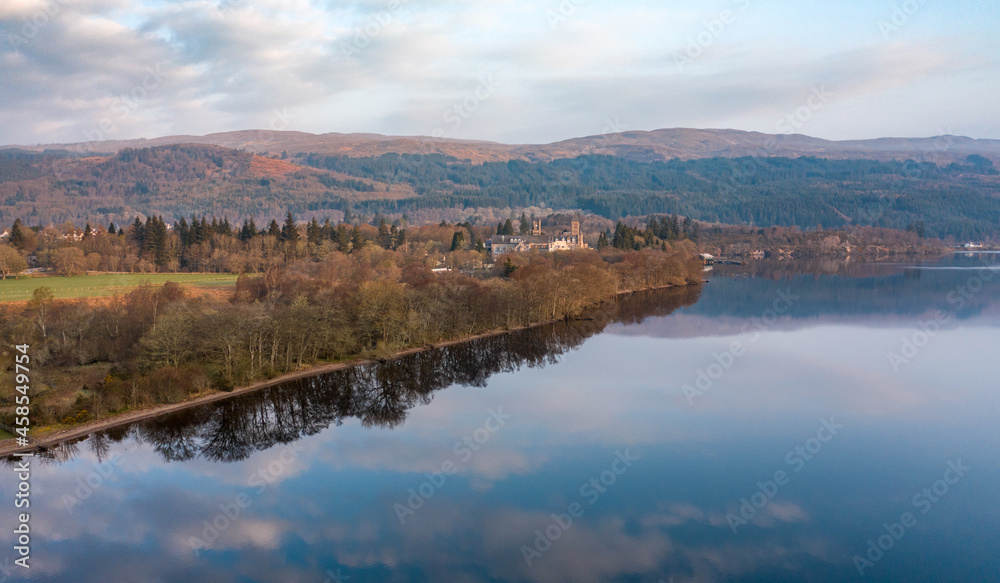 Fort Augustus on the Shores of Loch Ness Scotland