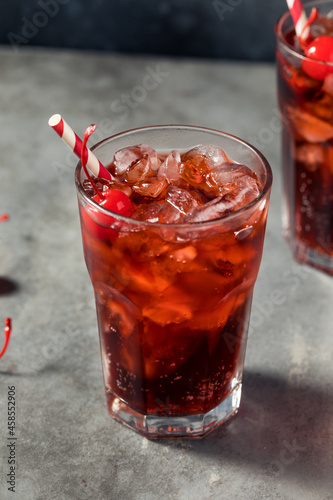 Cold Refreshing Cherry Cola