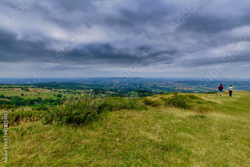 Hills and clouds