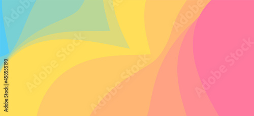 Attractive Bright Vibrant color blend pattern for baby products, preschool nursery, kids brand designs, playful fun backgrounds