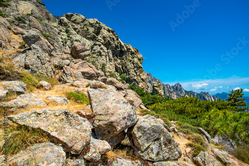 Alpin Wandern über den GR20 auf Korsika - Region Col de Bavella