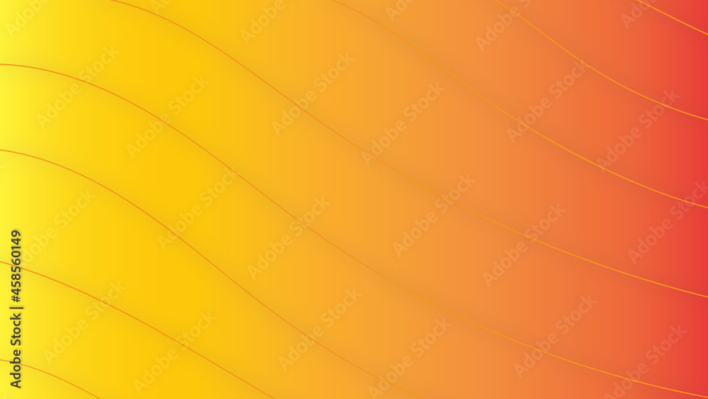 Abstract Background - A Sea of Serenity from long symmetrical glossy waves of Gold Yellow hues. Illustration of 3D rendering. Abstract Background - A Sea of Serenity from long symmetrical glossy waves of Gold Yellow hues. Illustration of 3D rendering.