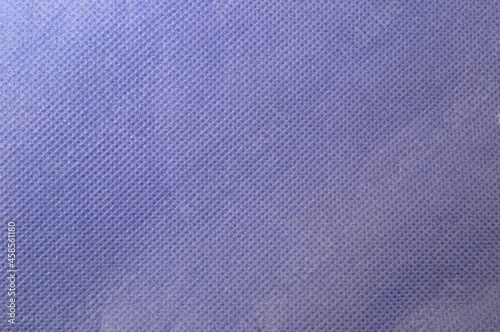 Abstraction. The texture of the packaging fabric is blue