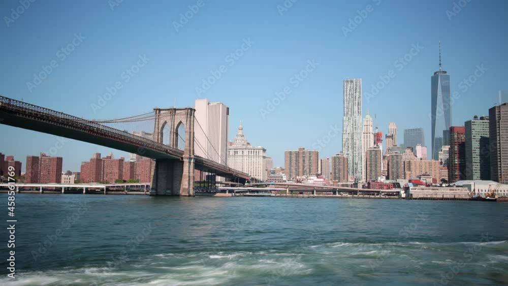 new york city day light crossroad 4k timelapse from usa
