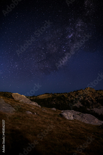 Cielo estrellas vía láctea estrellas