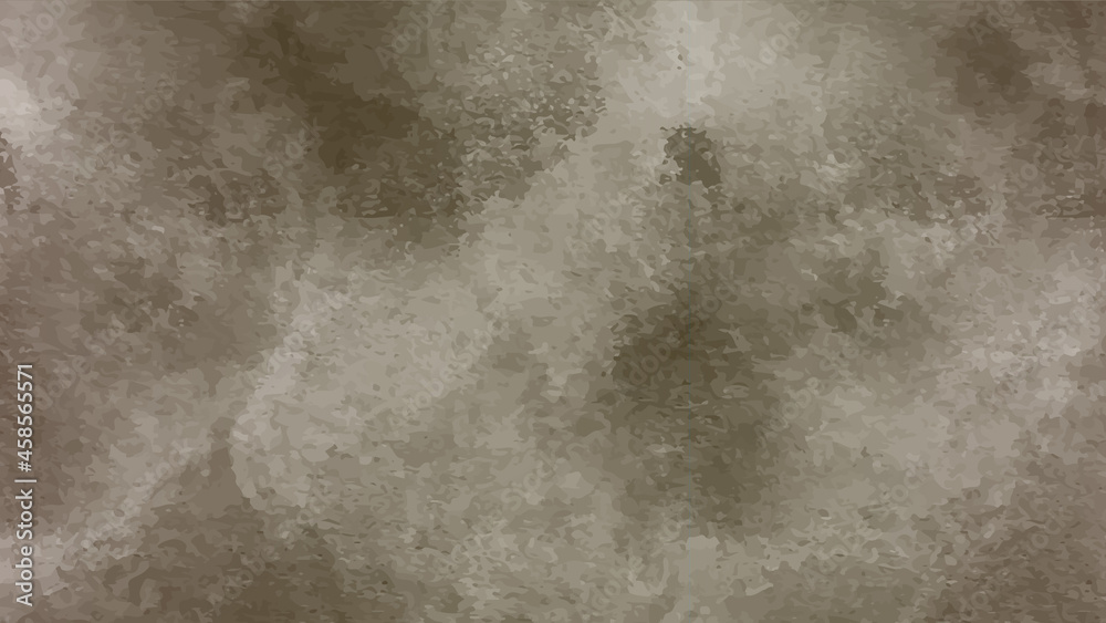Fototapeta premium Vintage and antique background frame art concept. Front view of blank old aged dirty photo paper texture with stains and scratches. Detailed closeup studio shot