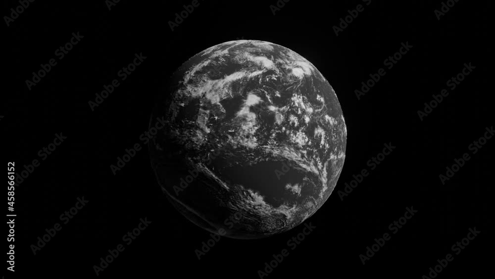 3D modeling abstract clouds on random planet on a black background. Concept 3d render element 3D modeling abstract clouds on random planet on a black background. Concept 3d render element