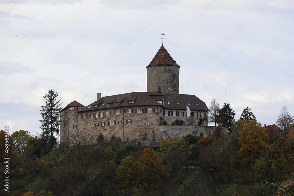 The Castle Reichenberg in Oppenweiler in Germany, Europe